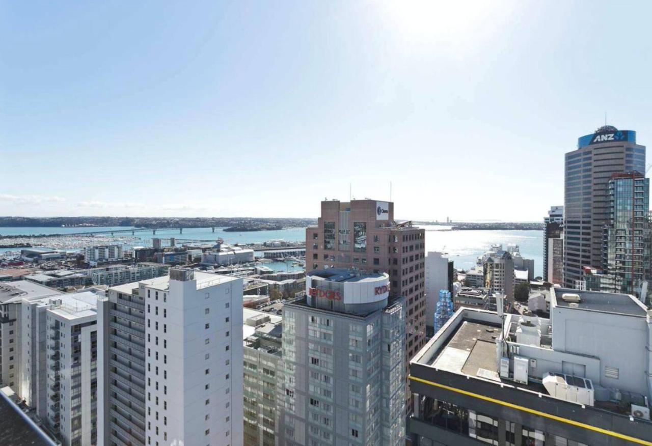 Modern 2 Bedroom Apartment 1 Minute To Skytower オークランド エクステリア 写真